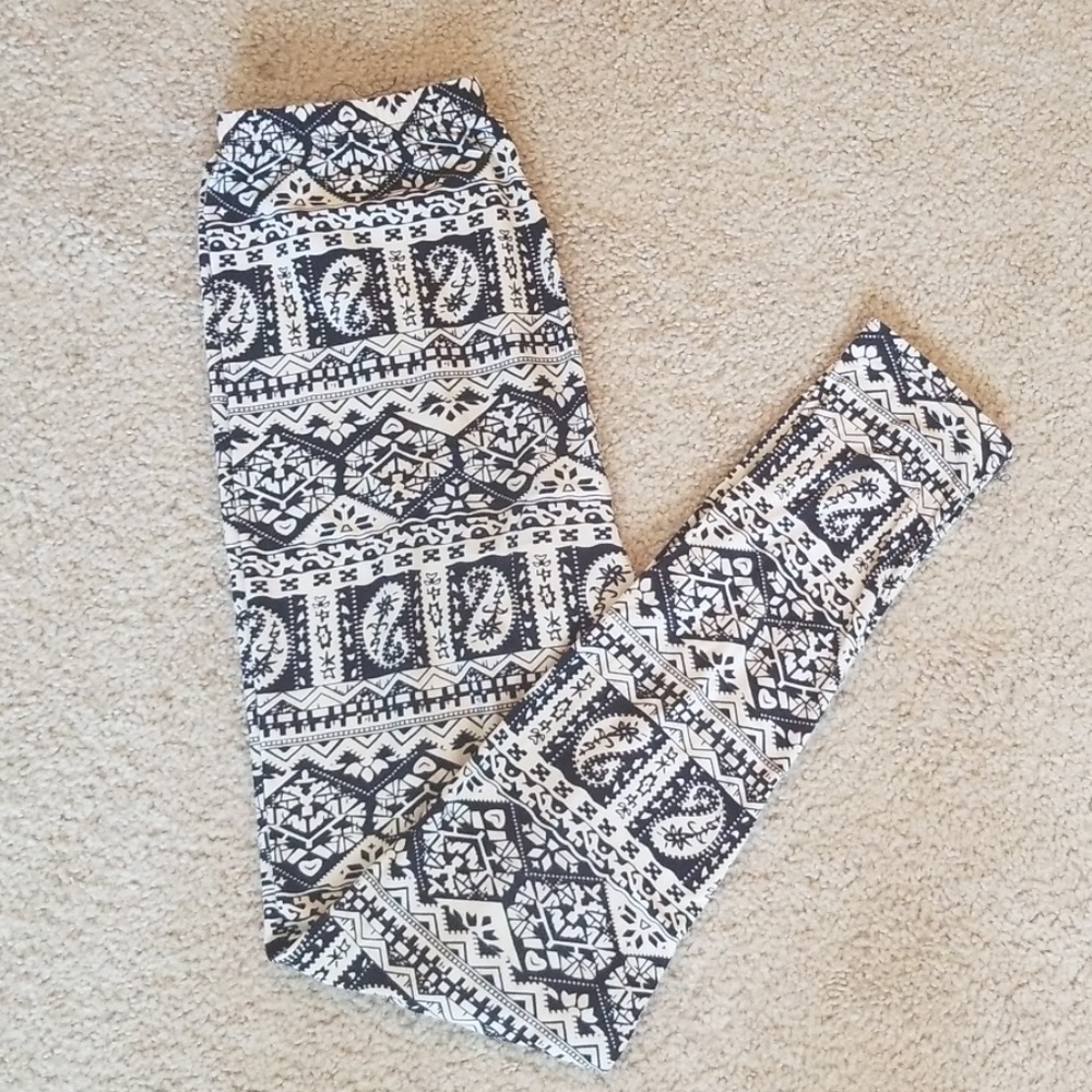 3 for $12 full length printed leggings cotton